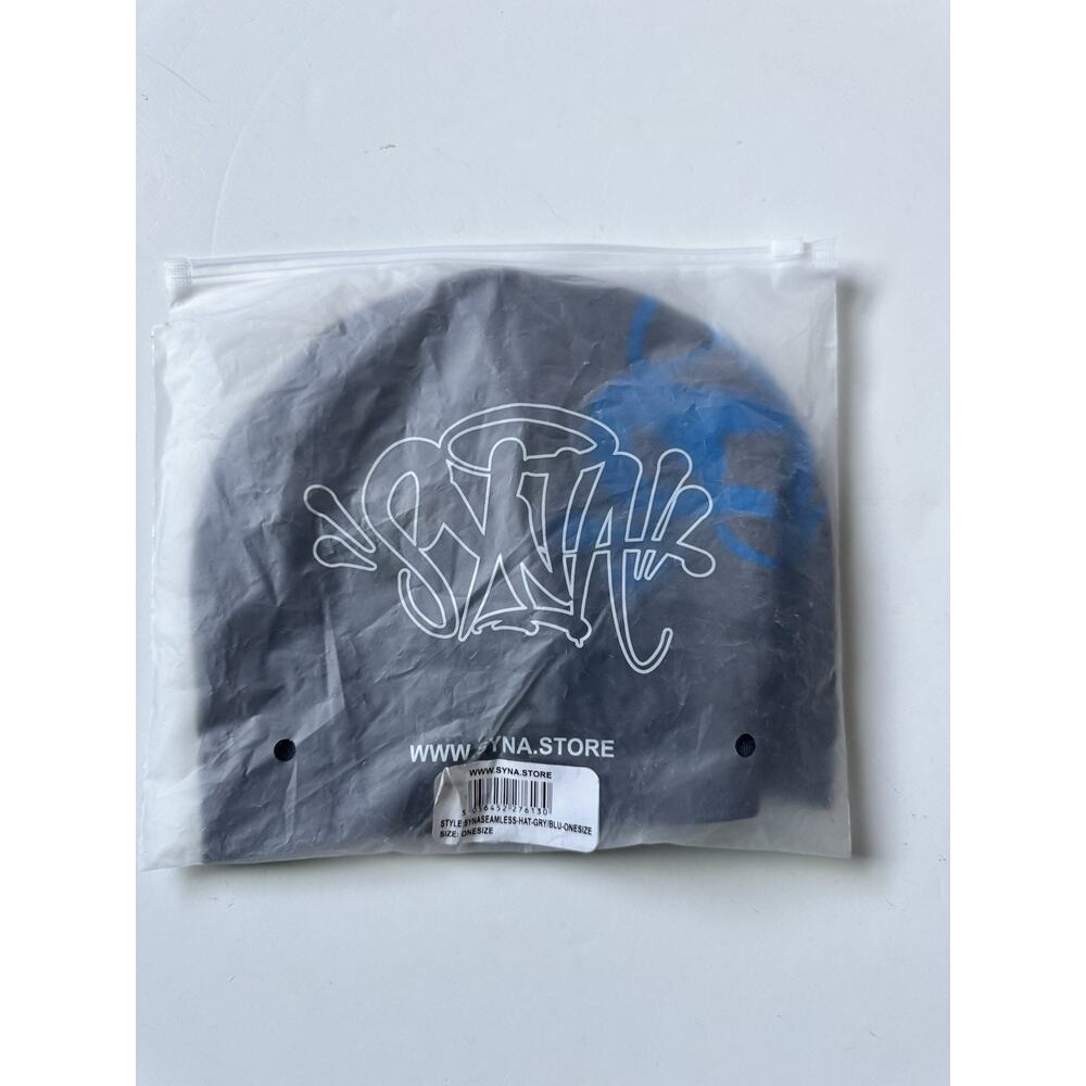 SYNA SEAMLESS HAT-GRY/BLU